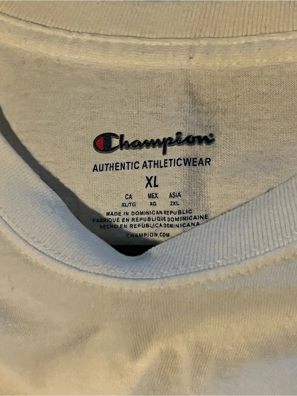 Champion White Short-Sleeve Final Fantasy VII Graphic Tee with Blue Logo - Picture 3 of 4